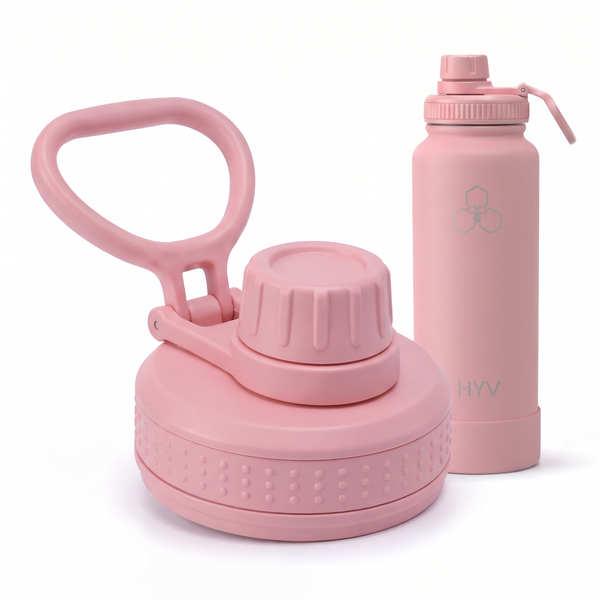 HYV Luxe Chug Lid – Fits LuxeFlow, LuxeSip & MagFlex 1L | Replacement Lid, Leakproof HYV