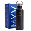 HYV SlimPro – Slim Insulated Water Bottle with Steel Lid & Handle | 750ml HYV