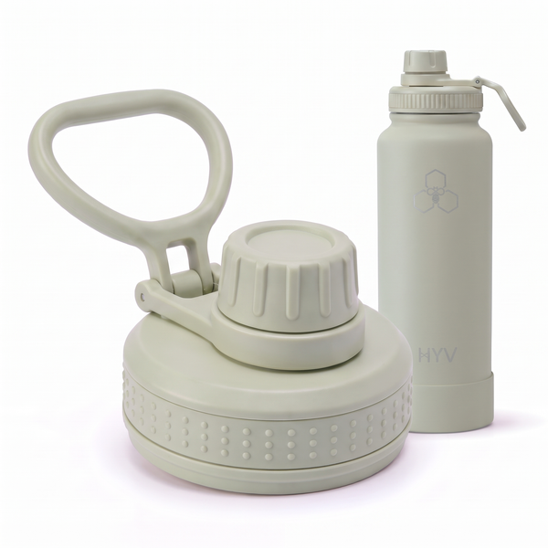HYV Luxe Chug Lid – Fits LuxeFlow, LuxeSip & MagFlex 1L | Replacement Lid, Leakproof HYV