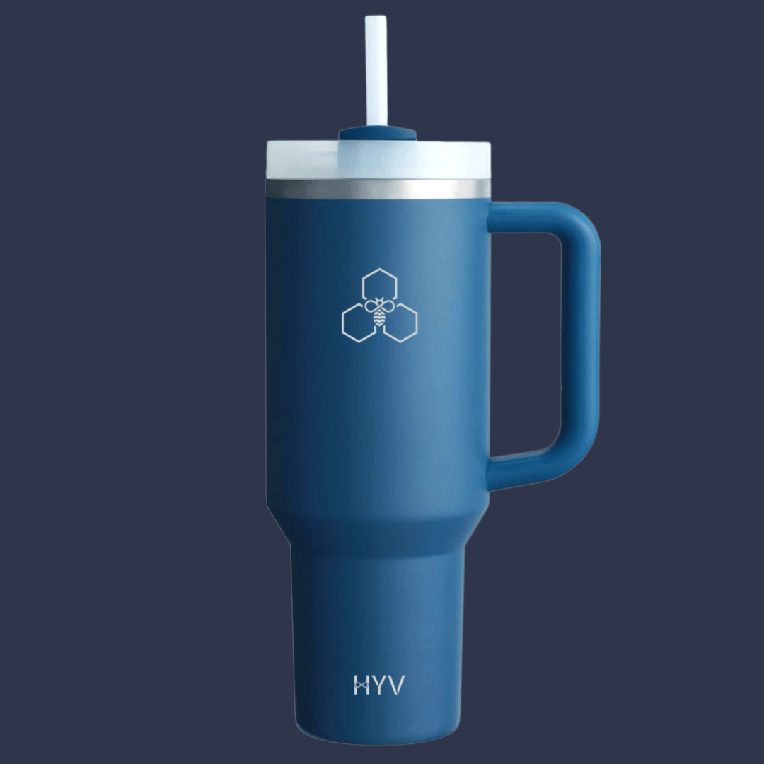 HYV HydroFlow - Insulated Tumbler with Turn - and - Sip Lid (1200ml) - HYV
