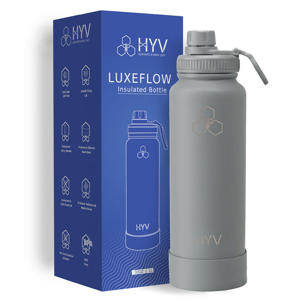 HYV LuxeFlow Replacement Lid in Charcoal Grey