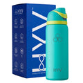 HYV DualFlow – Insulated Water Bottle with 2-in-1 Chug & Sipper Lid | 1 Litre, Leakproof HYV Healthtech Private Ltd