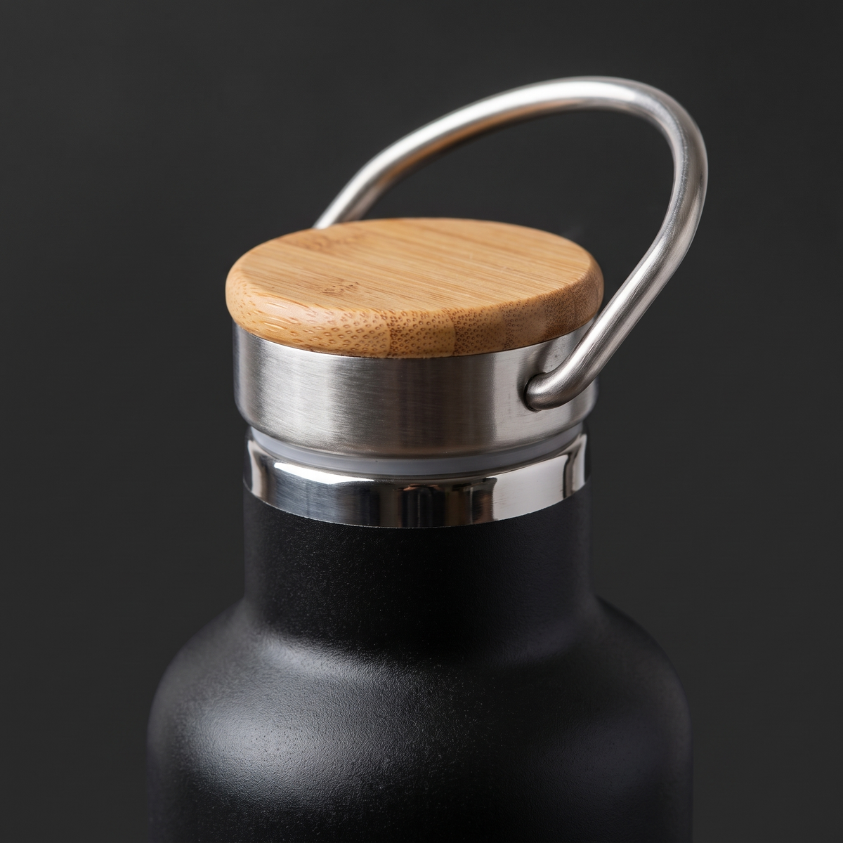 HYV SlimPro – Slim Insulated Water Bottle with Steel Lid & Handle | 750ml HYV
