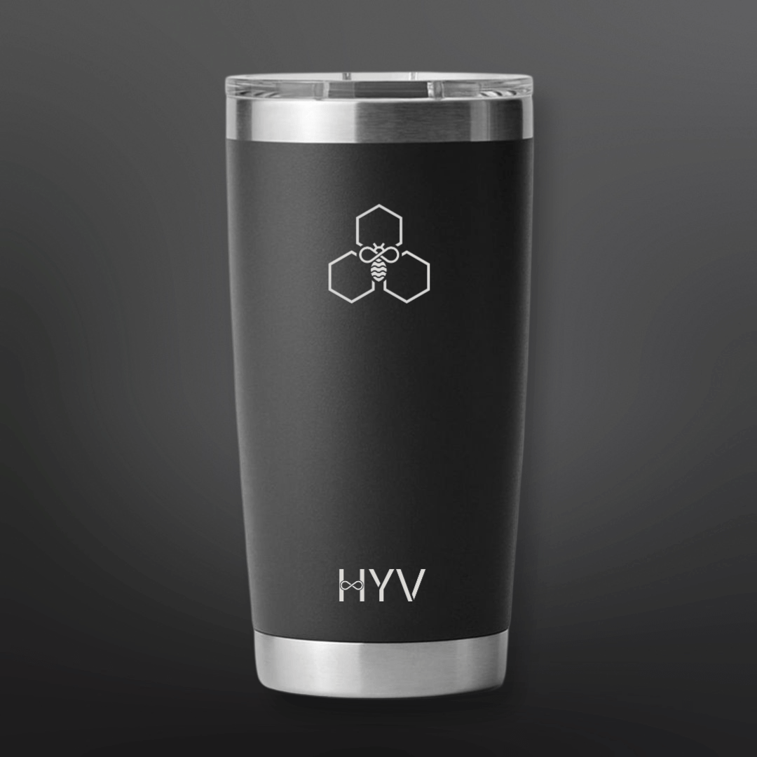 HYV ChillSip - Sleek Insulated Tumbler for Hot & Cold Drinks (590ml) - HYV