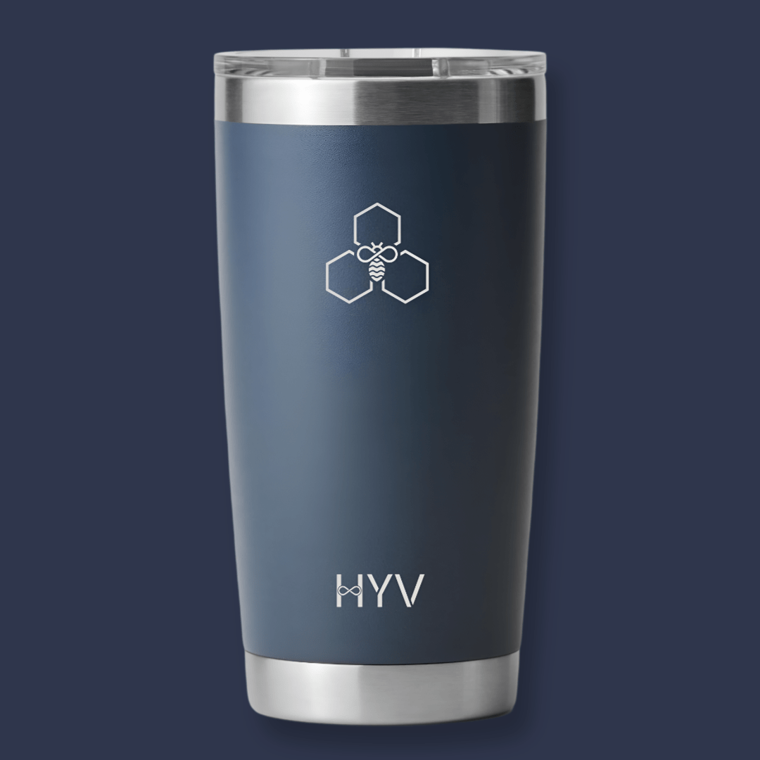 (590ml Metallic Silver) - Insulated Travel Coffee Thermal Mug - 590 並行輸入