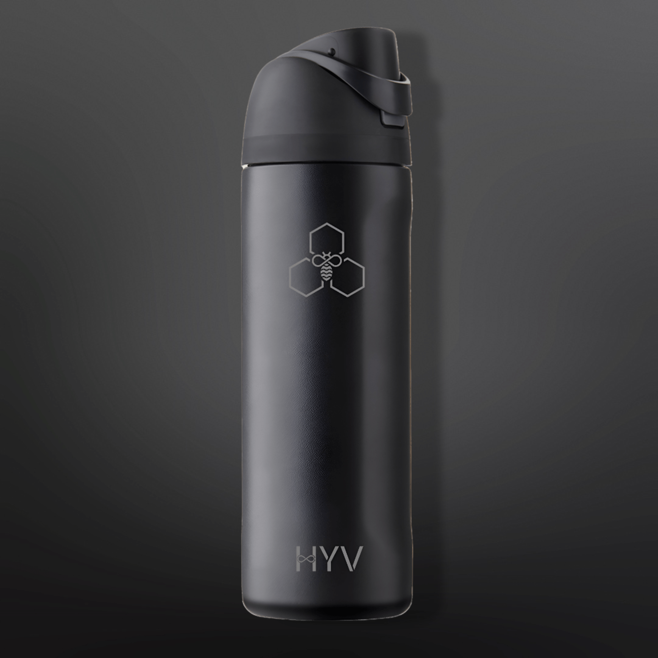 HYV DualFlow - Insulated Water Bottle with Chug & Sipper Cap (710ml) - HYV