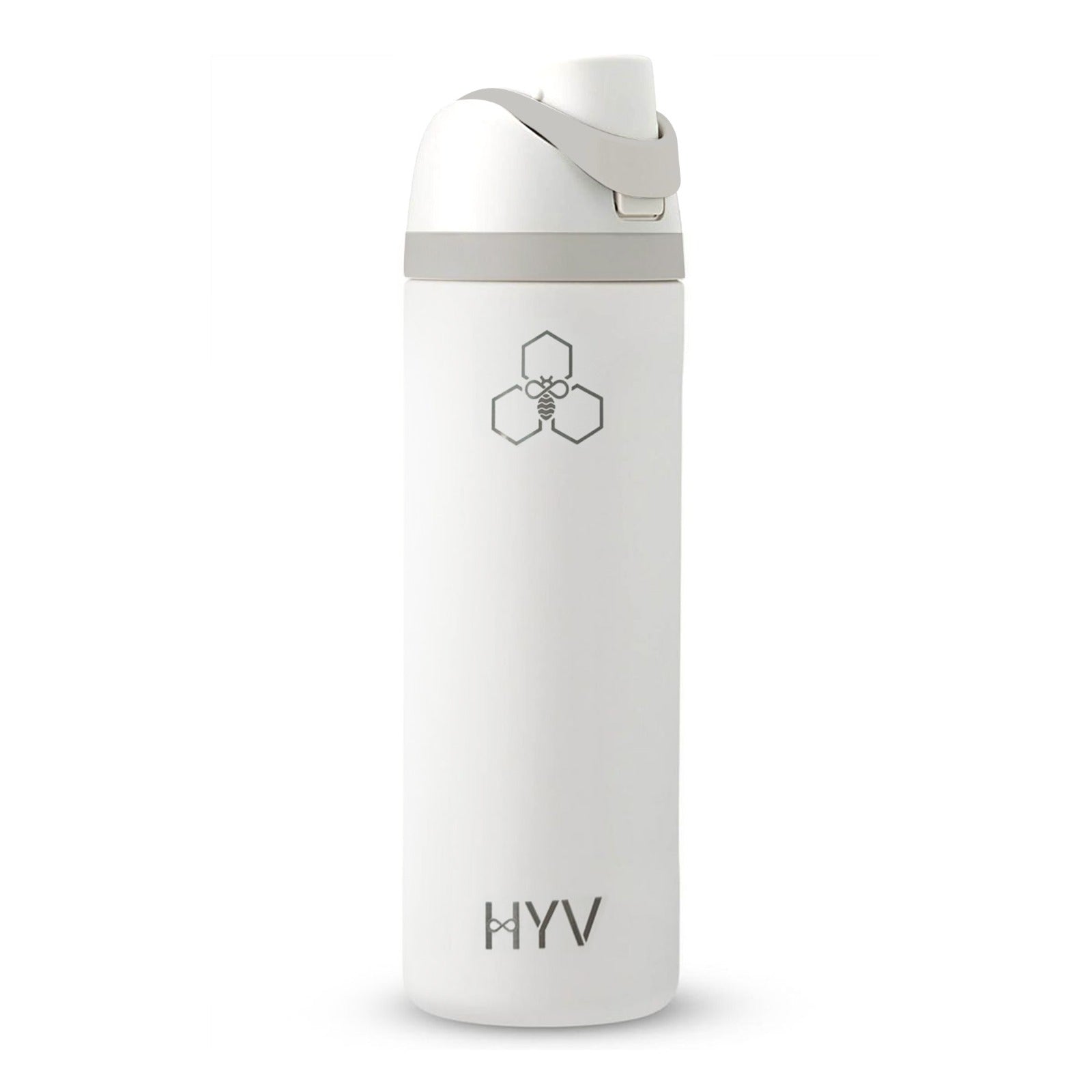HYV DualFlow - Insulated Water Bottle with Chug & Sipper Cap (710ml) - HYV