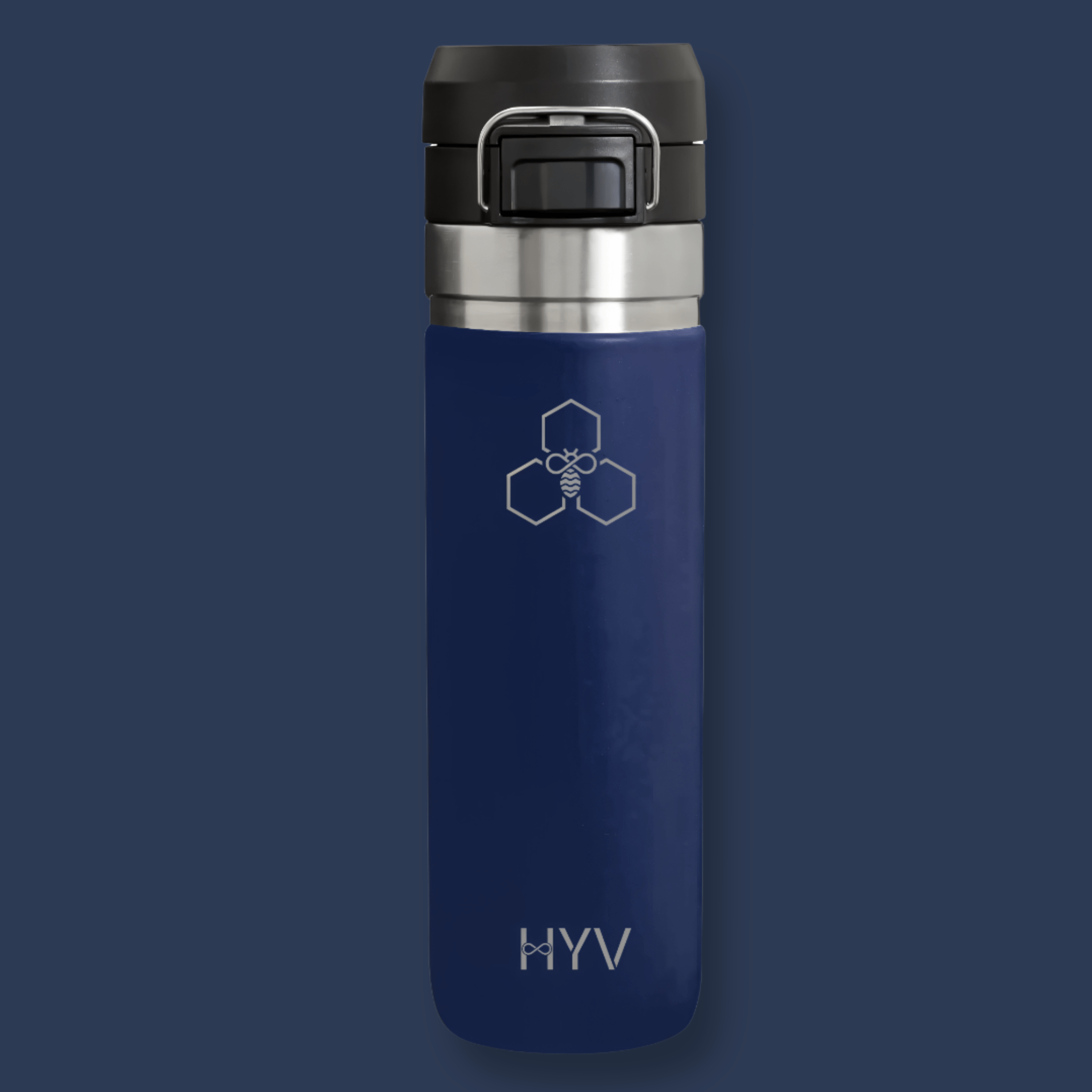 HYV FlipFlow - Insulated Water Bottle with Quick - Flip Lid (710ml) - HYV