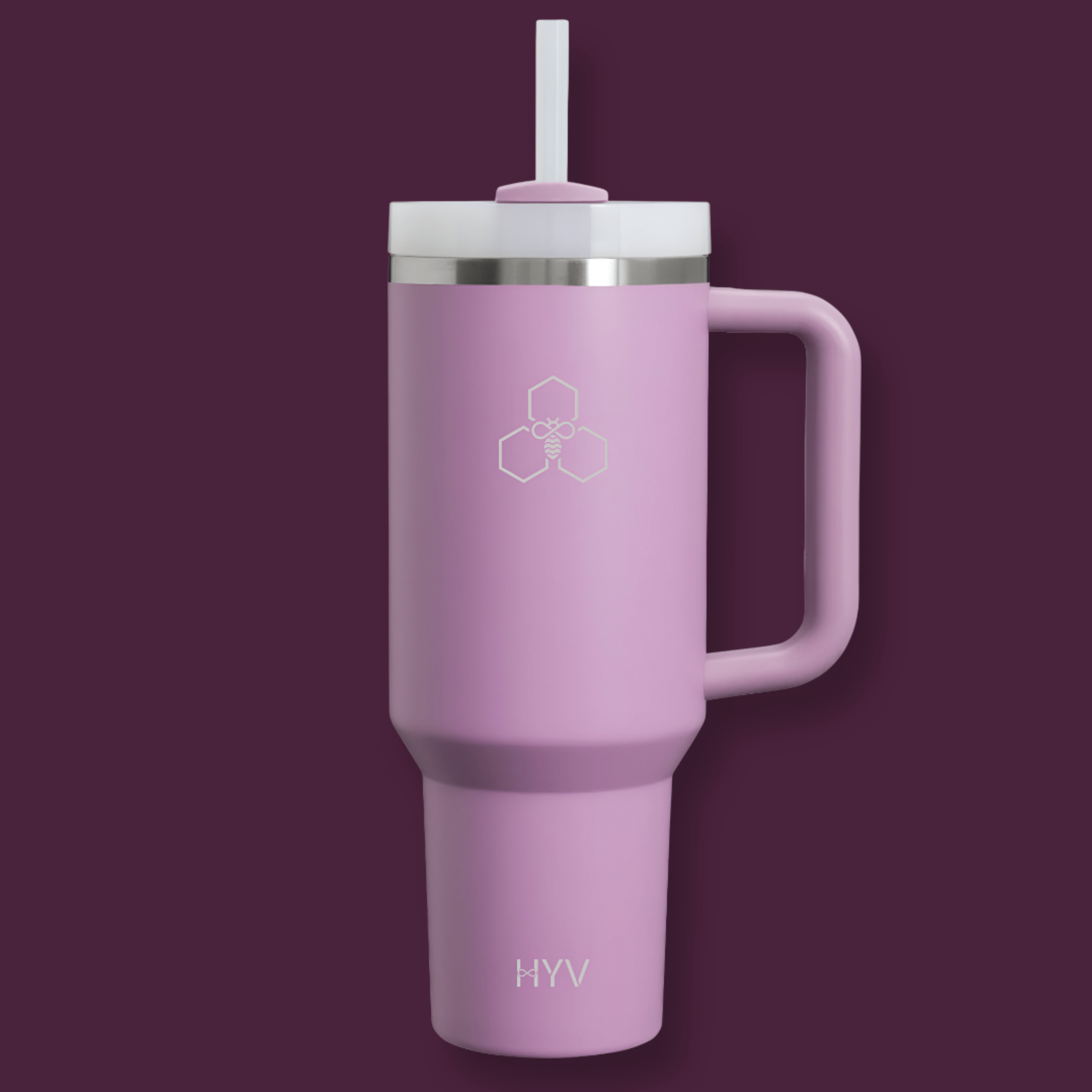 HYV HydroFlow - Insulated Tumbler with Turn - and - Sip Lid (1200ml) - HYV