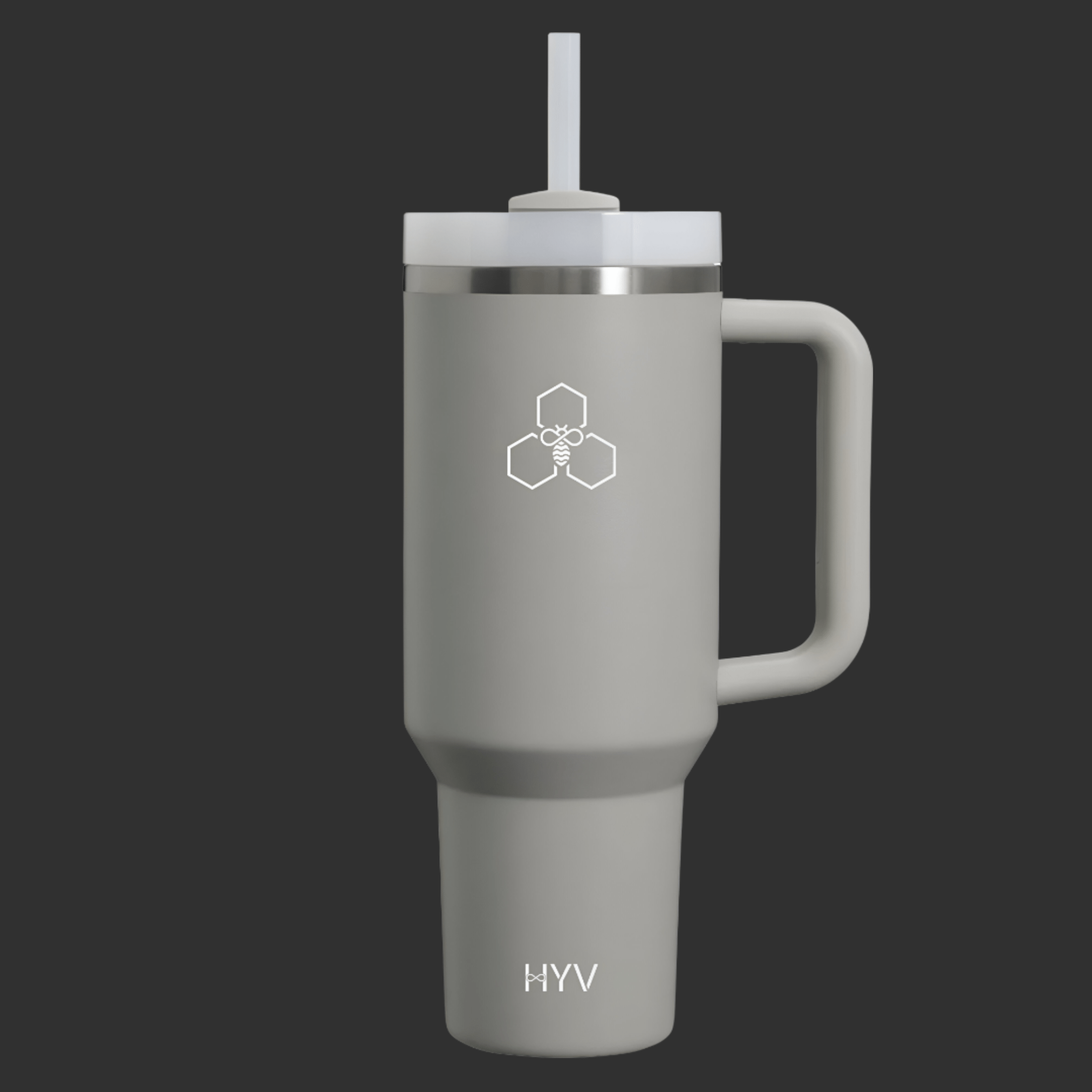 HYV HydroFlow - Insulated Tumbler with Turn - and - Sip Lid (1200ml) - HYV