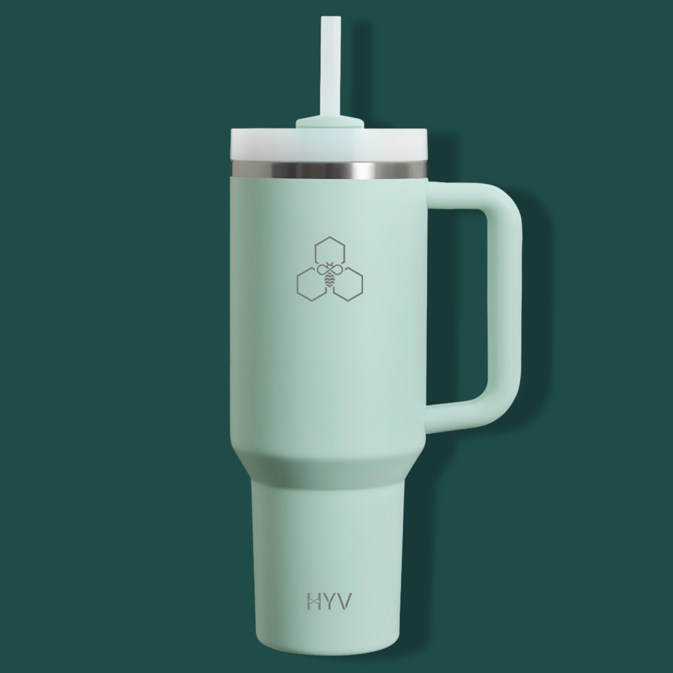 HYV HydroFlow - Insulated Tumbler with Turn - and - Sip Lid (1200ml) - HYV