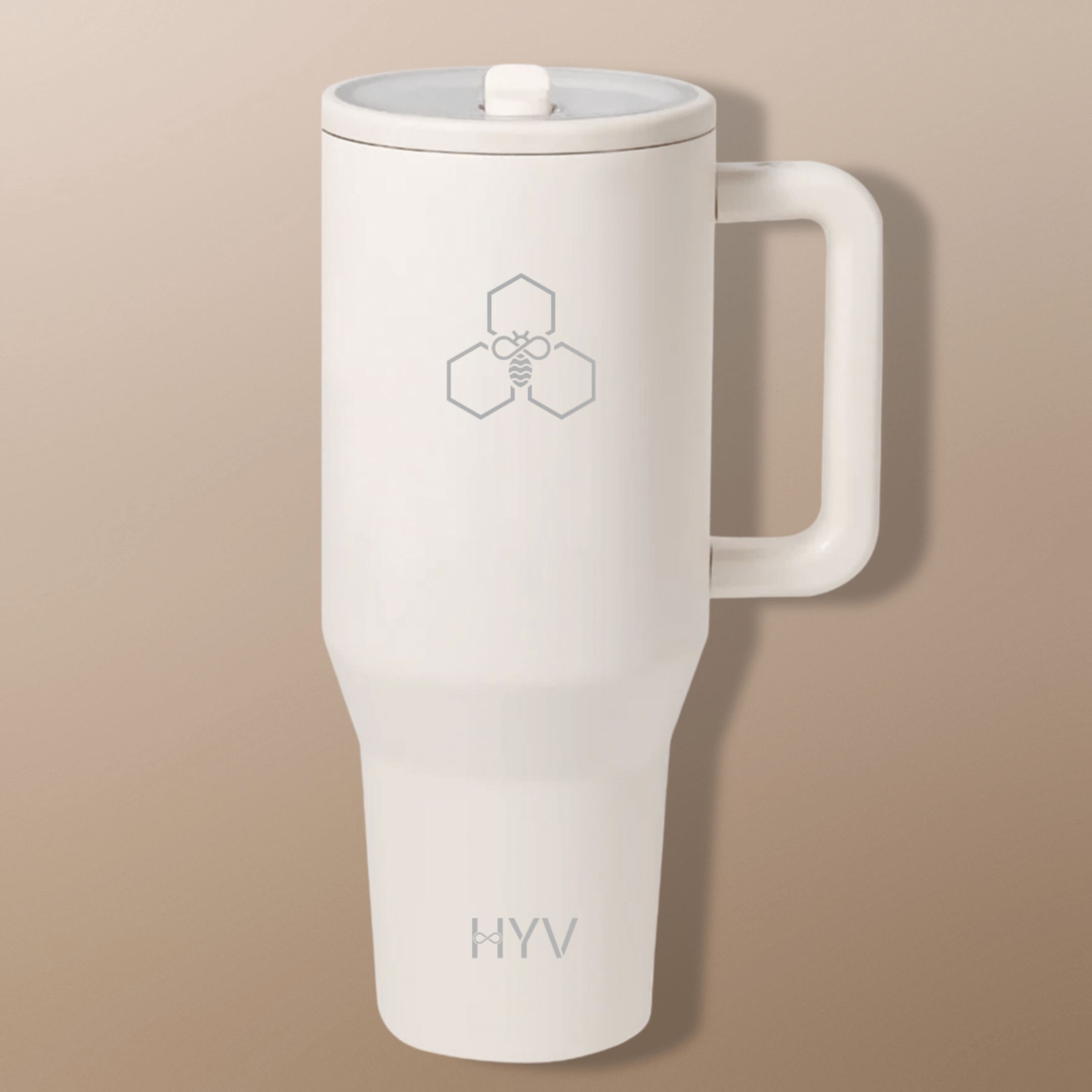 HYV HydroMax - Large Insulated Tumbler with Inbuilt Straw Lid (1200ml) - HYV