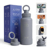 HYV MagFlex 1L – MagSafe Insulated Water Bottle | 1 Litre, BIS Certified, Magnetic Lid