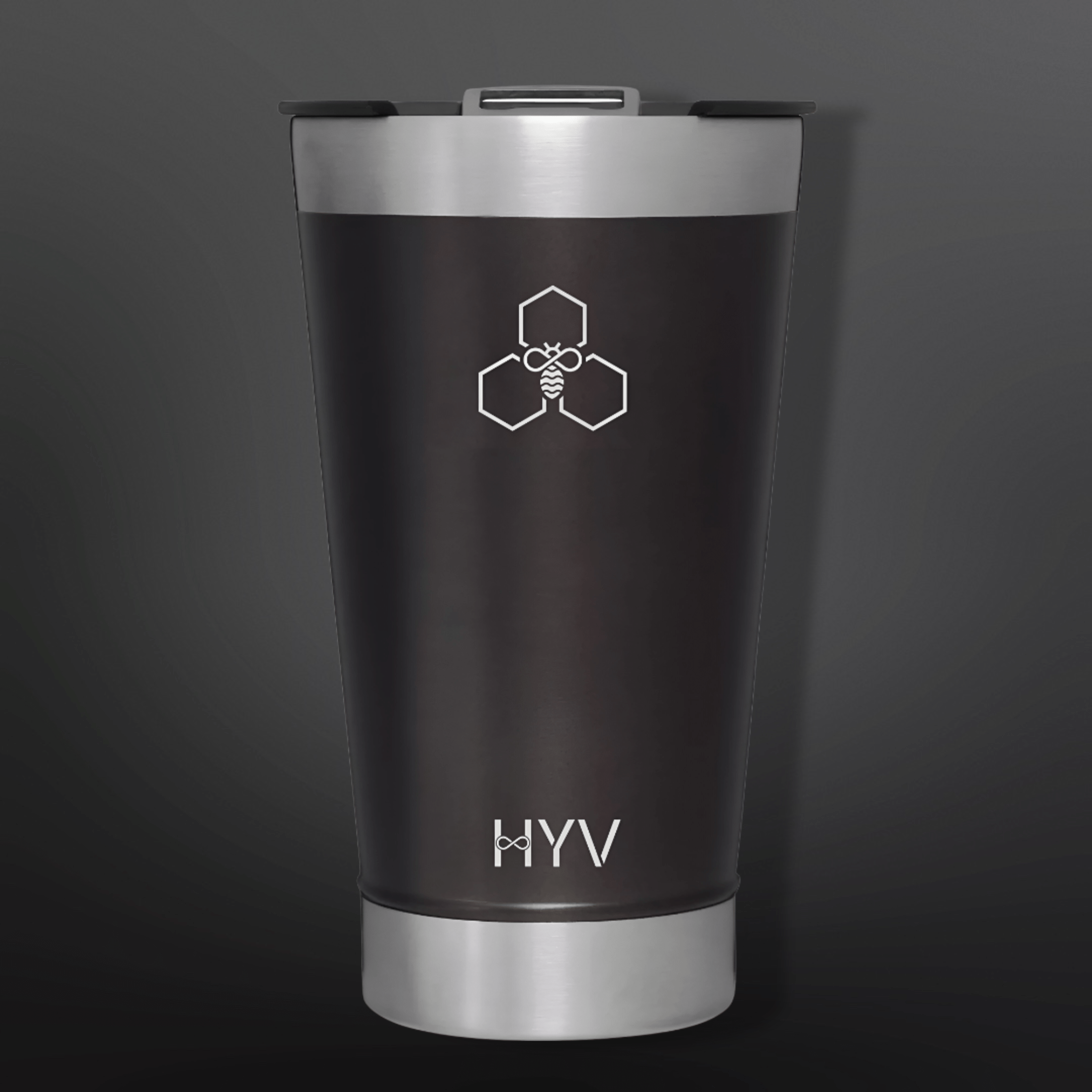 HYV OpenFlow - Insulated Tumbler with Built - In Bottle Opener (470ml) - HYV