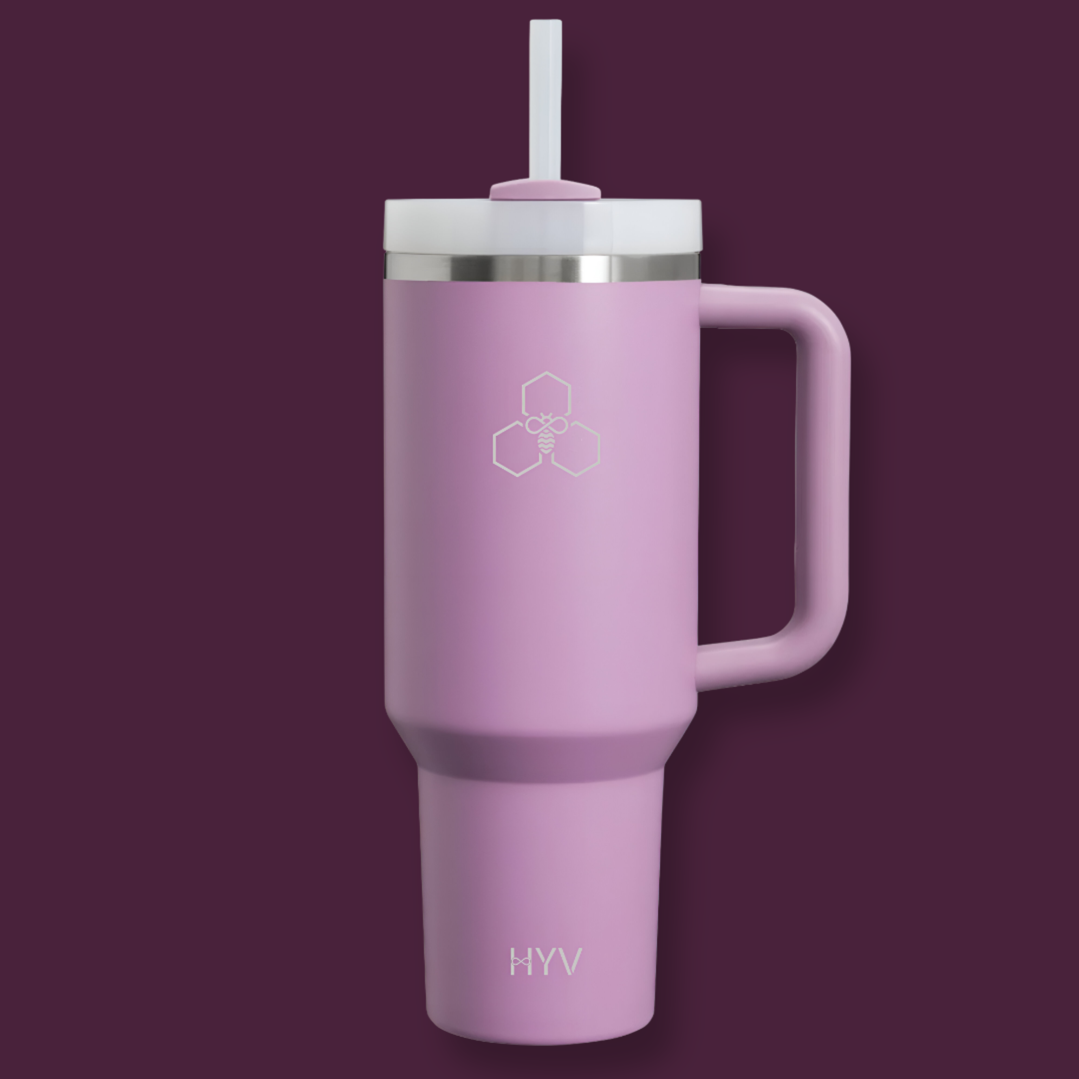 HYV HydroFlow - Insulated Tumbler with Turn-and-Sip Lid (1200ml)