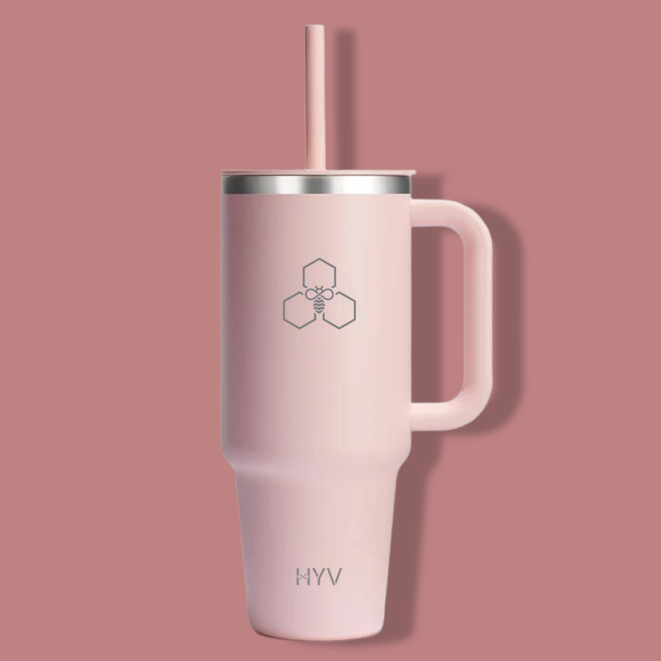 HYV HydroPro - Insulated Tumbler with Inbuilt Straw Lid (1200ml)