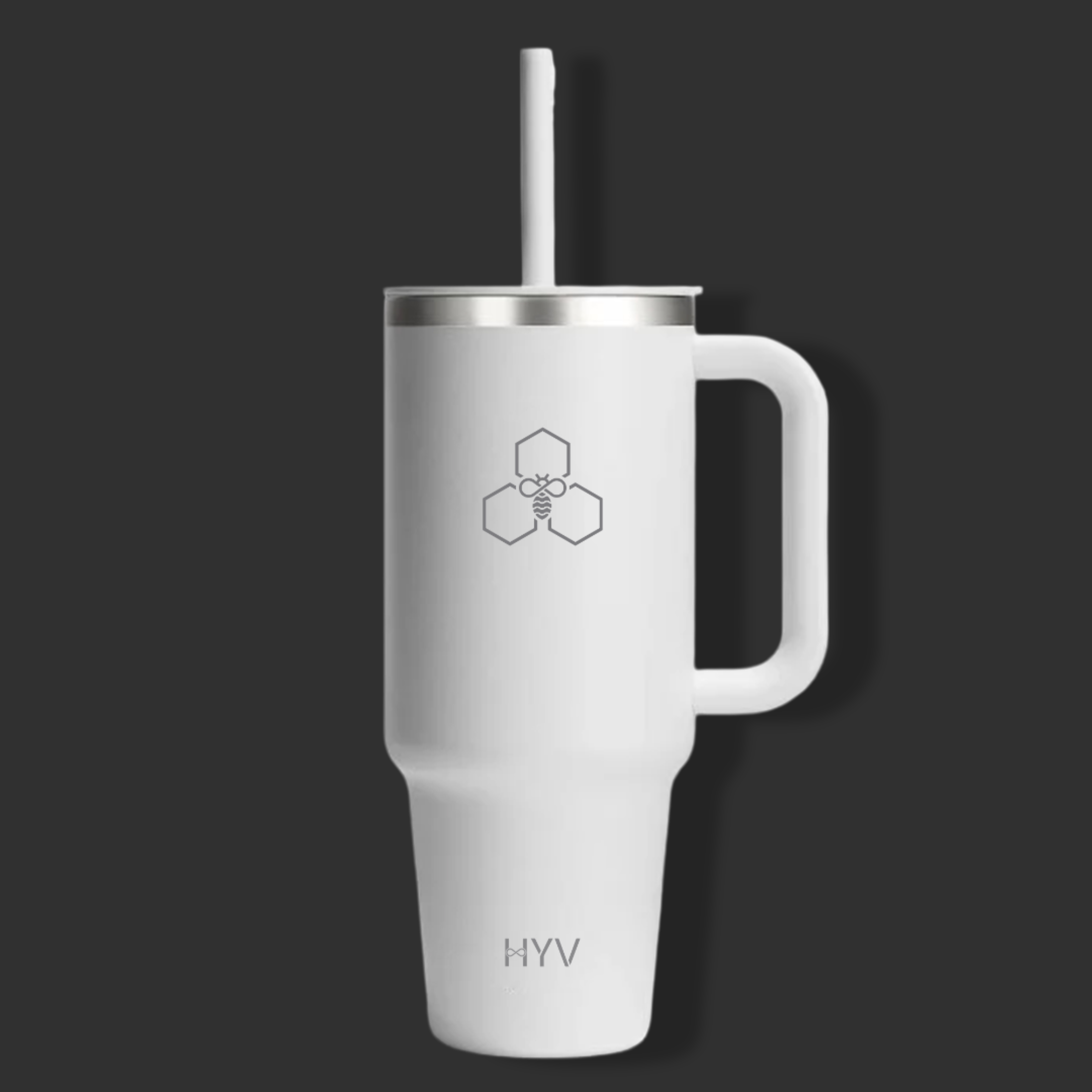 HYV HydroPro - Insulated Tumbler with Inbuilt Straw Lid (1200ml)