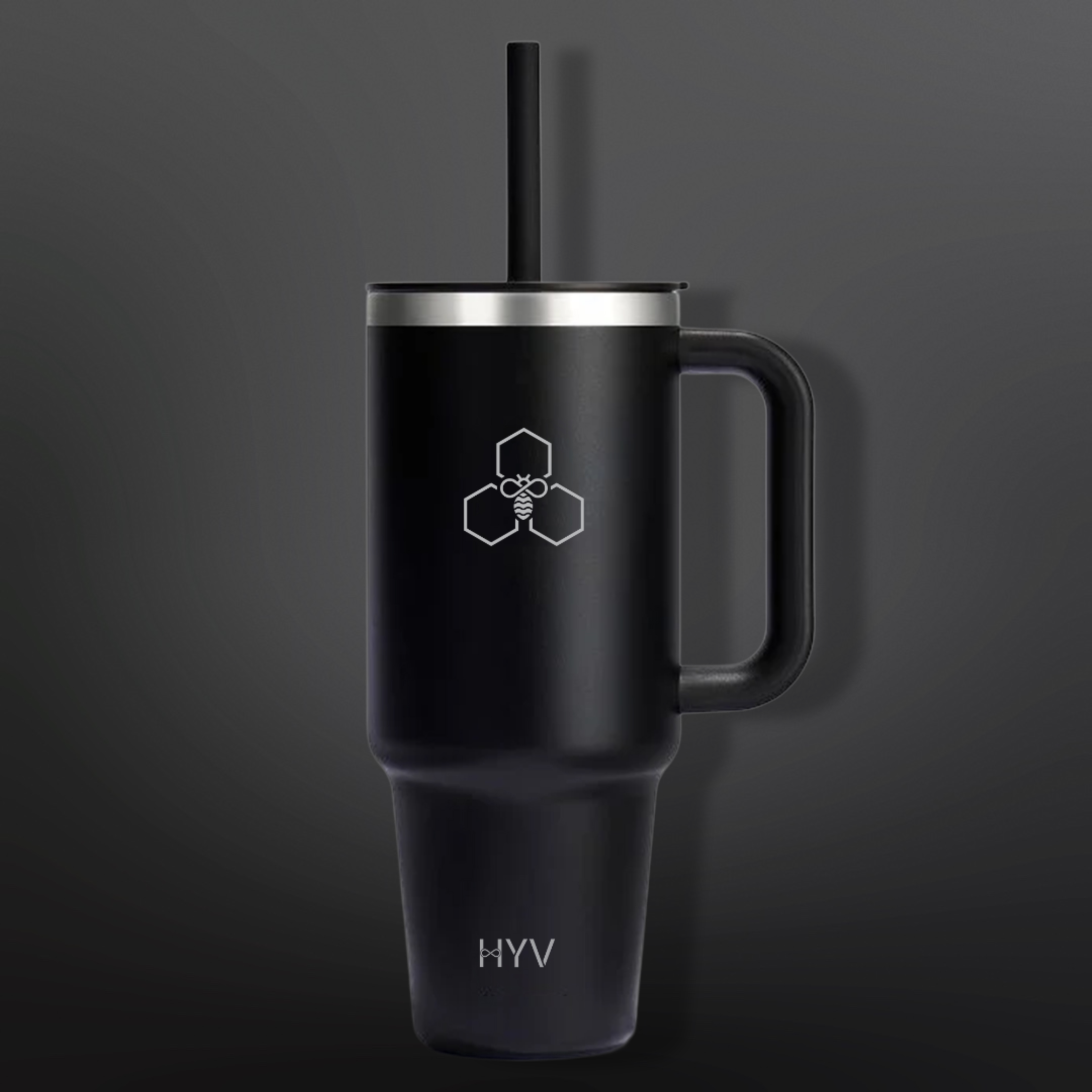 HYV HydroPro - Insulated Tumbler with Inbuilt Straw Lid (1200ml)