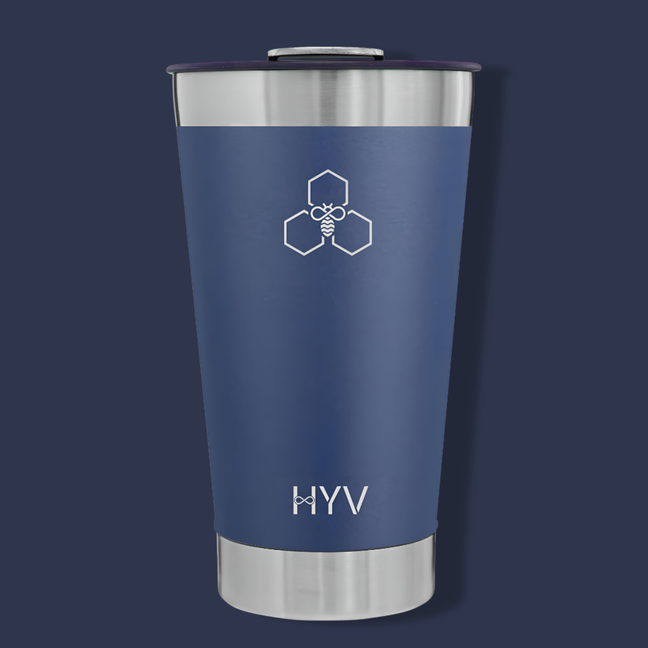HYV OpenFlow - Insulated Tumbler with Built-In Bottle Opener (470ml)