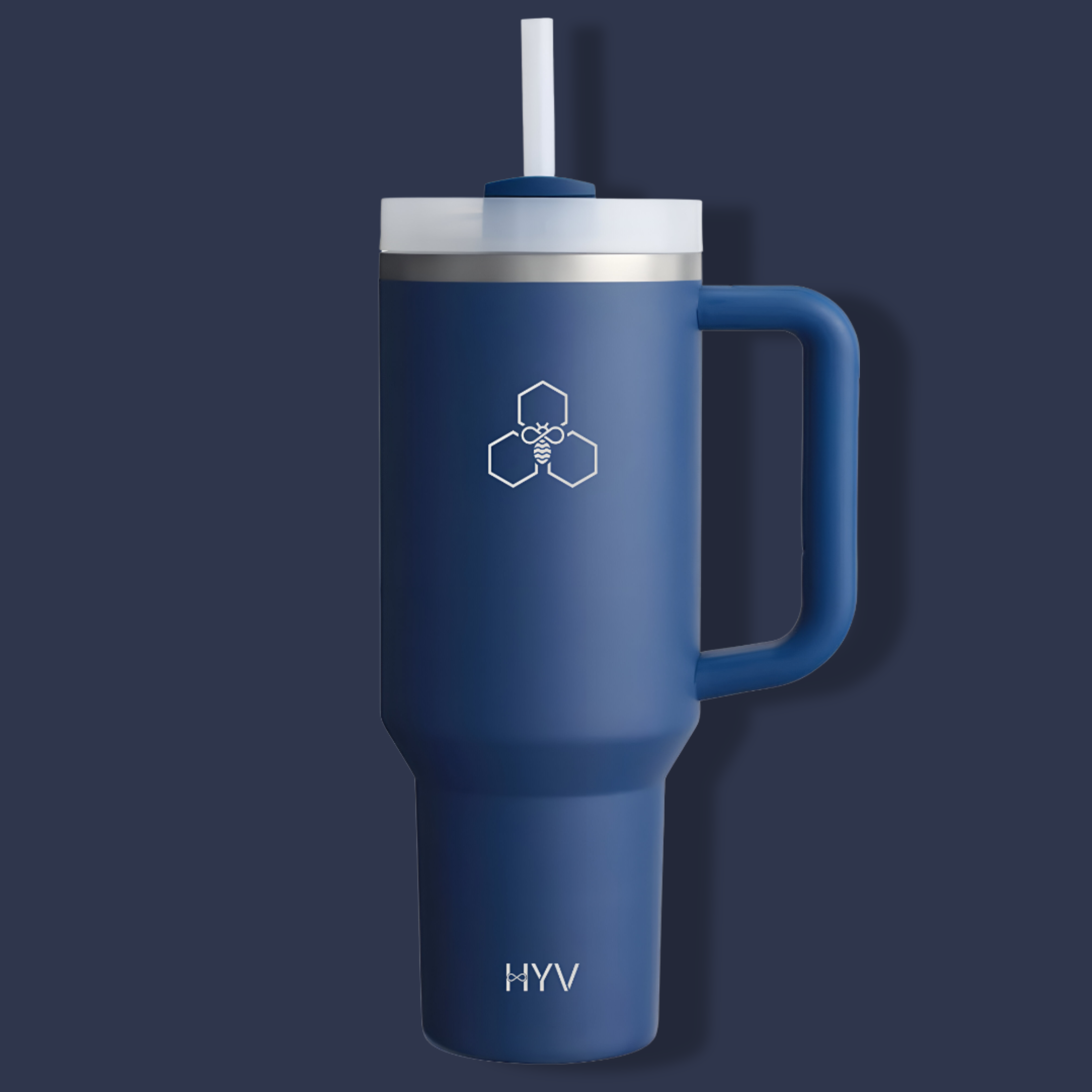 HYV HydroFlow - Insulated Tumbler with Turn-and-Sip Lid (1200ml)