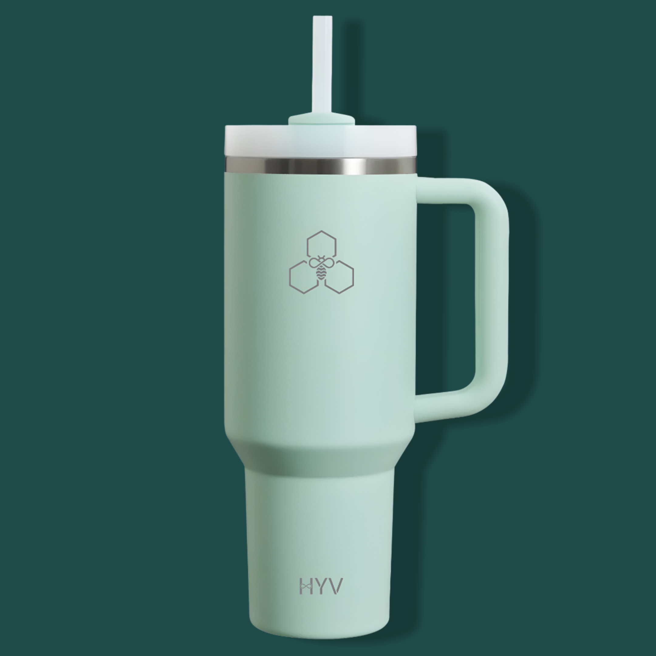 HYV HydroFlow - Insulated Tumbler with Turn-and-Sip Lid (1200ml)